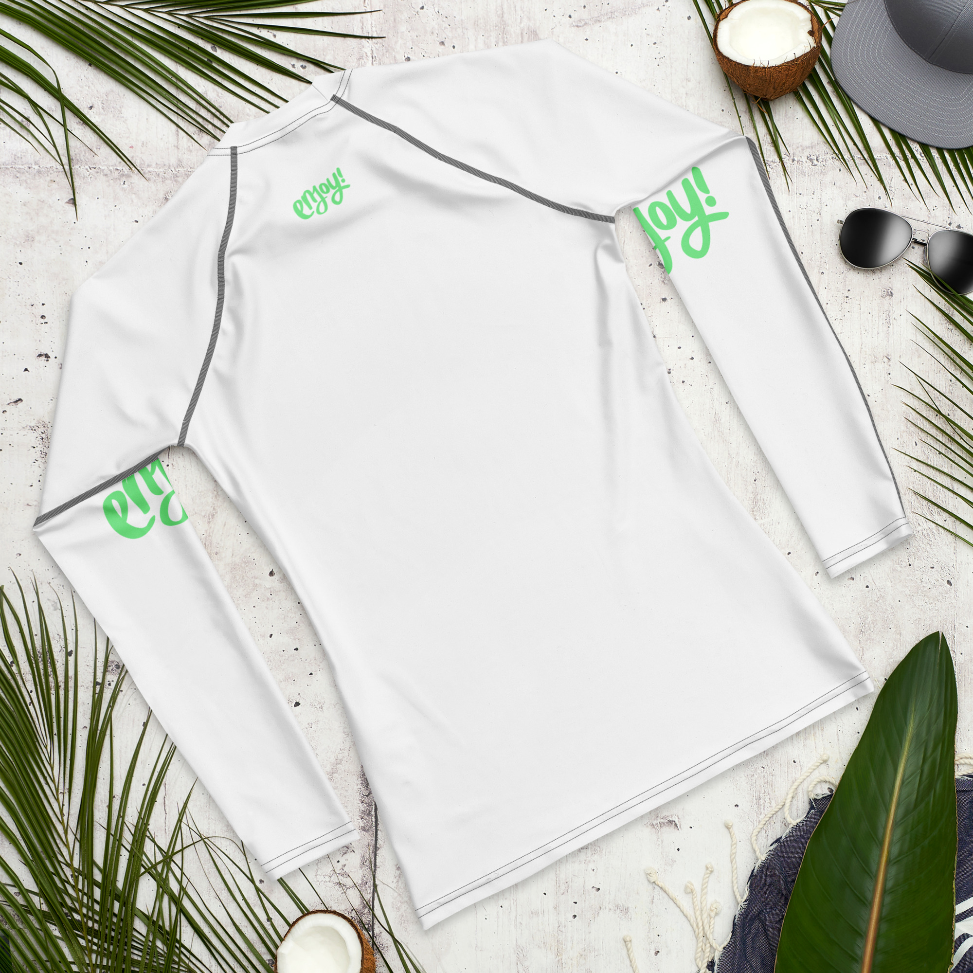 Men's Rash Guard "ENJOY!" - Image 6