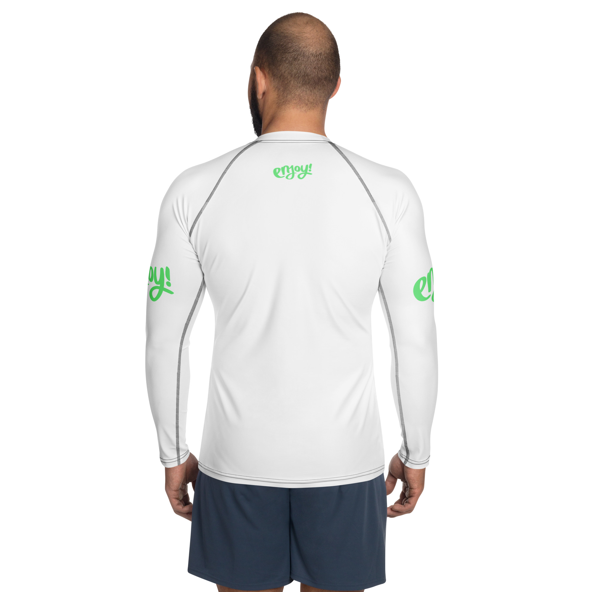 Men's Rash Guard "ENJOY!" - Image 12