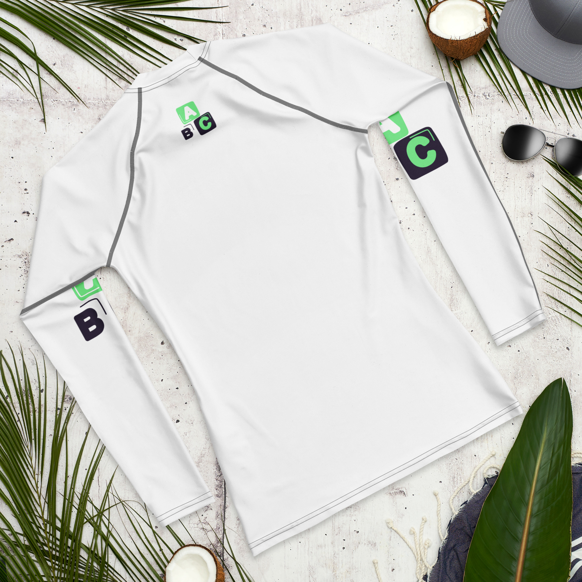 Men's Rash Guard "ABC" - Image 6