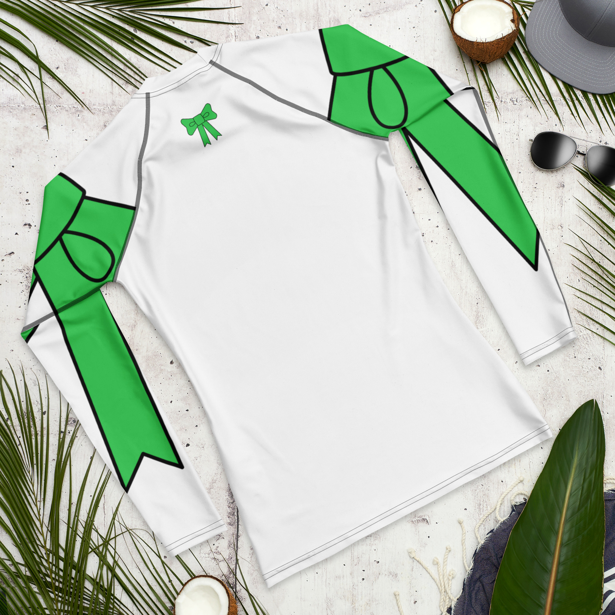 Men's Rash Guard "Ribbon Charm" - Image 6