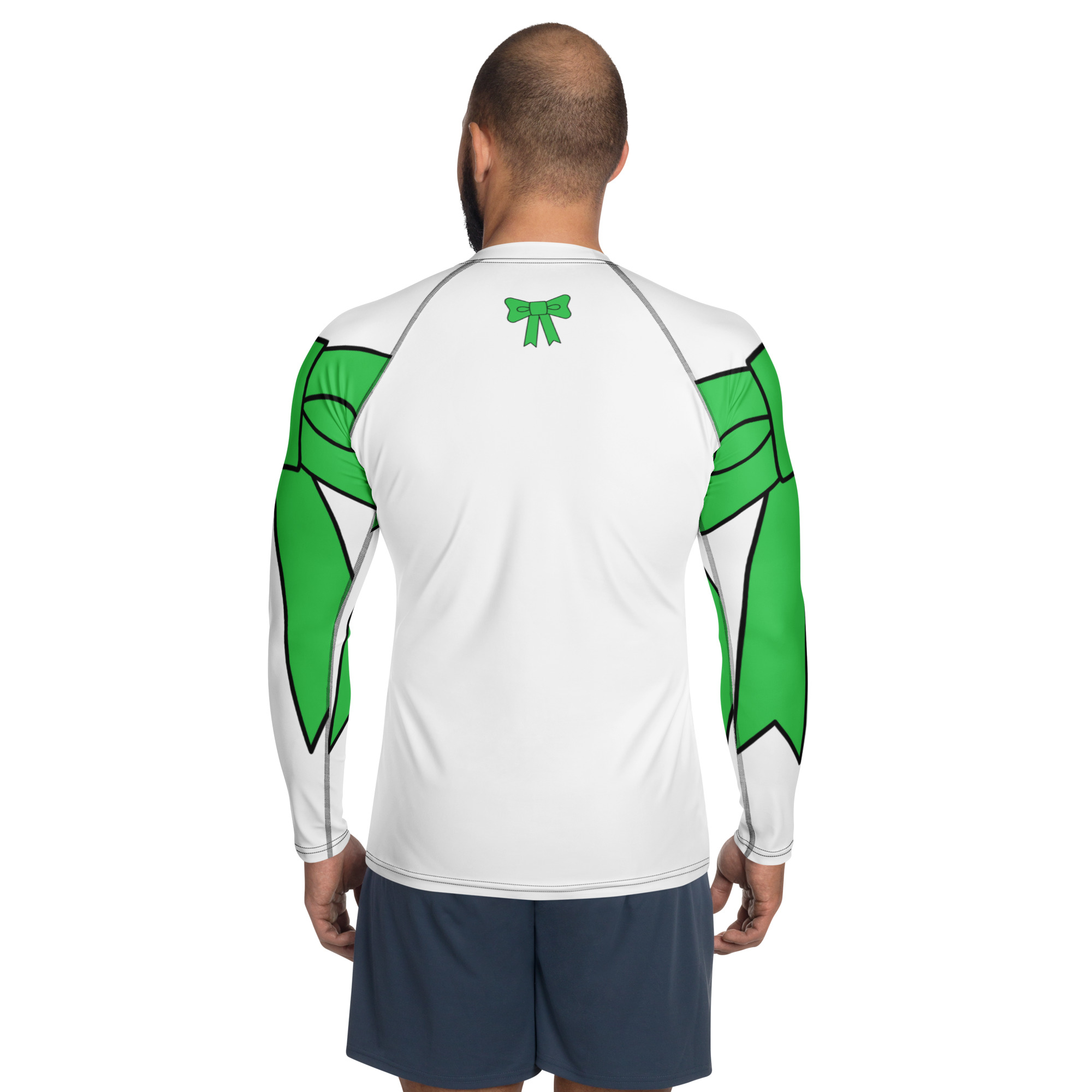 Men's Rash Guard "Ribbon Charm" - Image 14