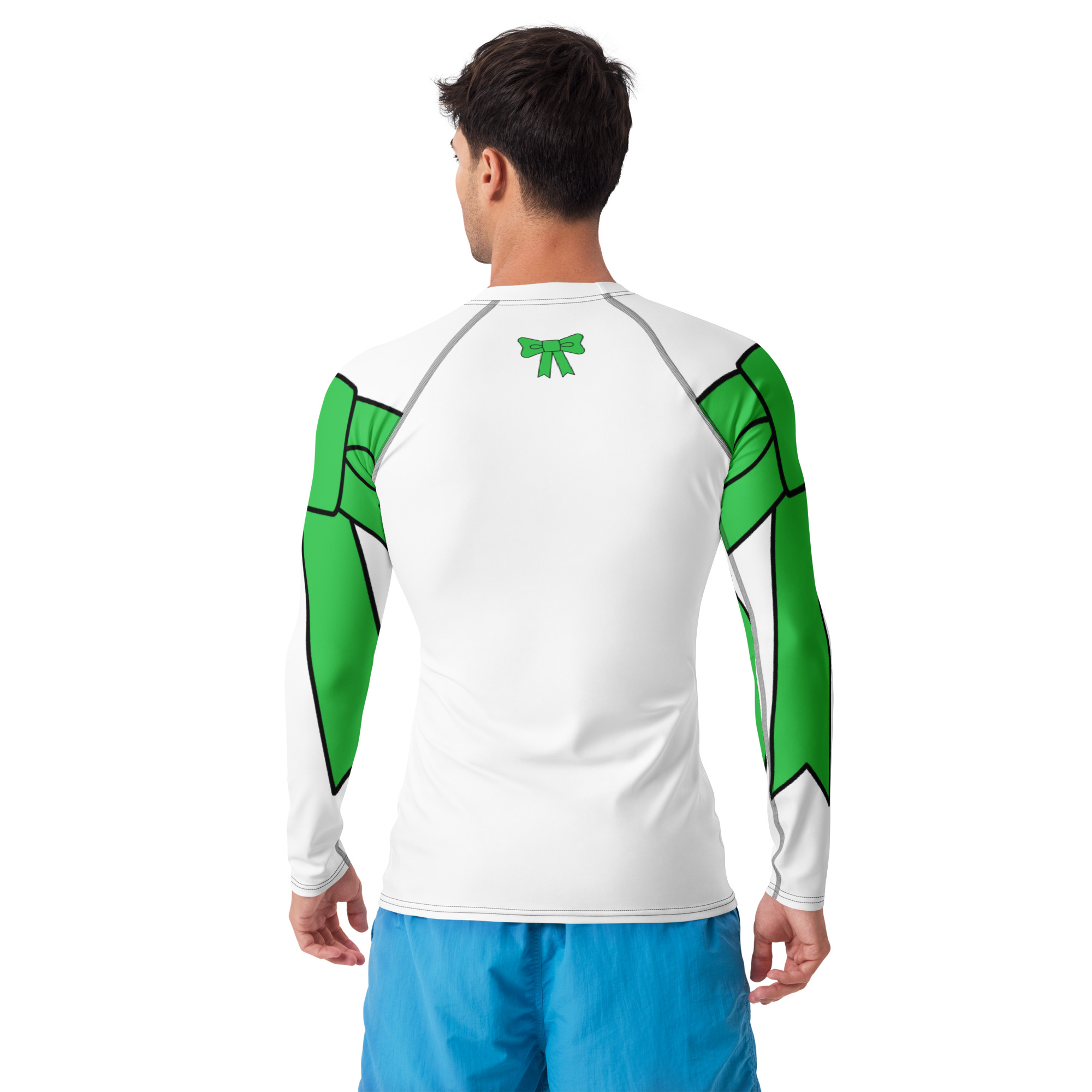 Men's Rash Guard "Ribbon Charm" - Image 18