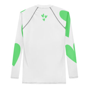 Alternative view of Men's Rash Guard "Love Burst"