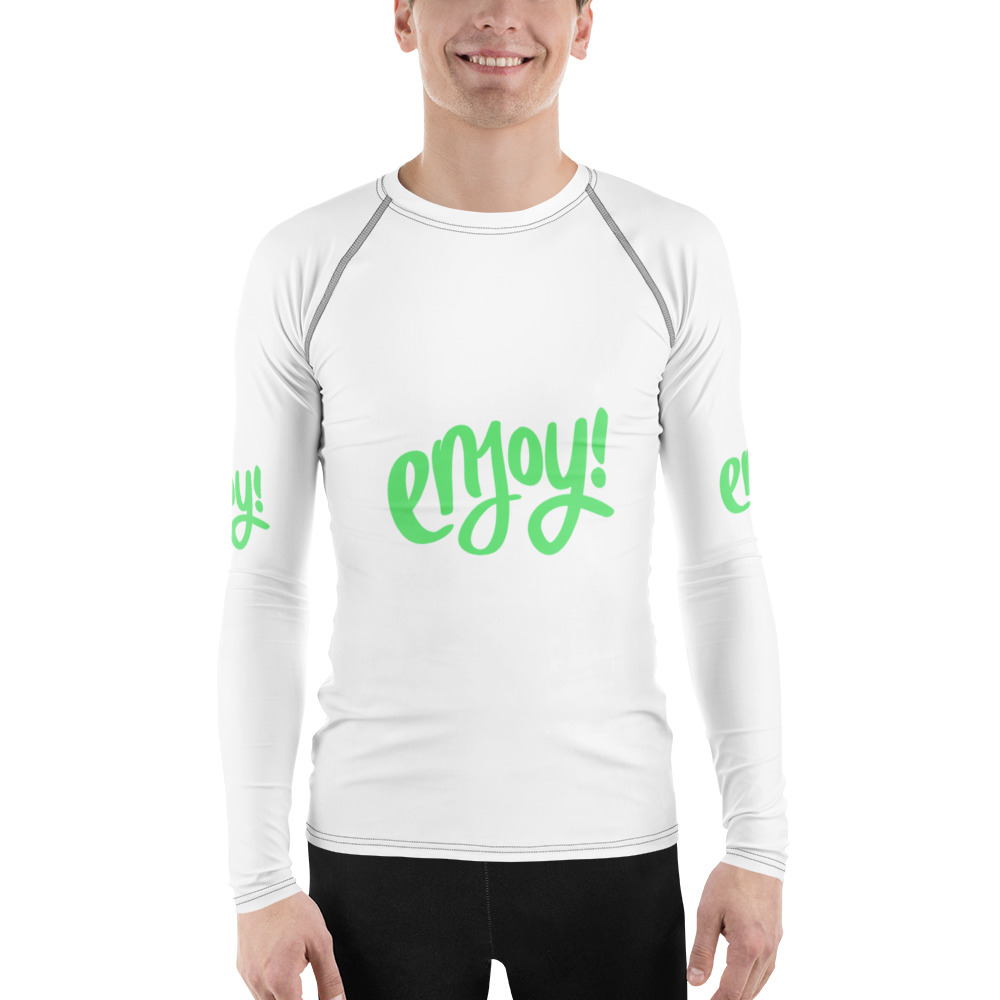Men's Rash Guard "ENJOY!" - Image 7