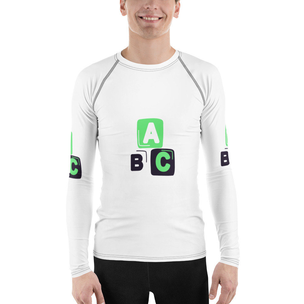 Men's Rash Guard "ABC" - Image 13