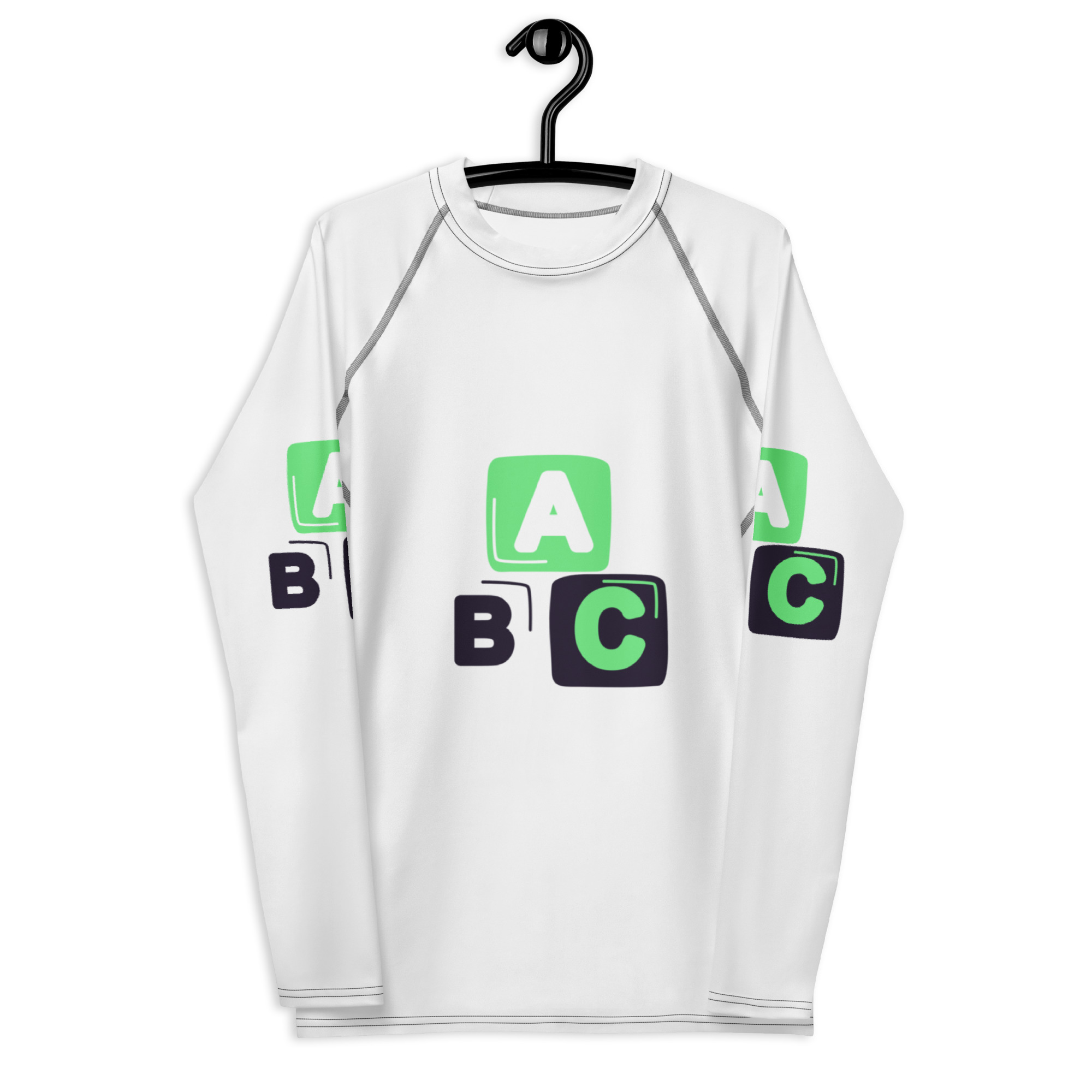 Men's Rash Guard "ABC" - Image 7