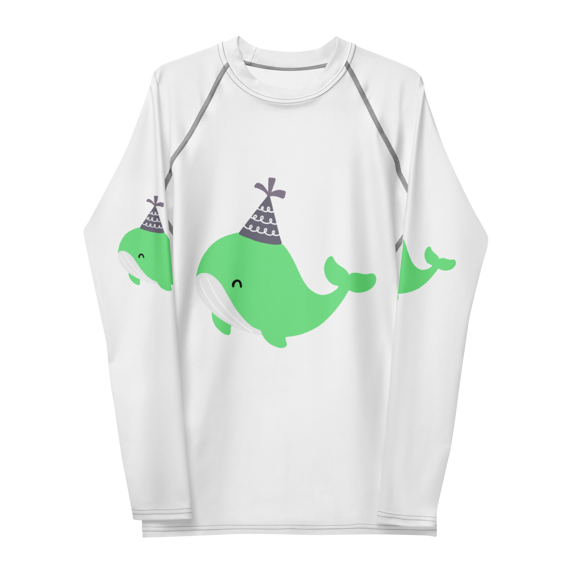 Men's Rash Guard "Party Whale" - Image 3