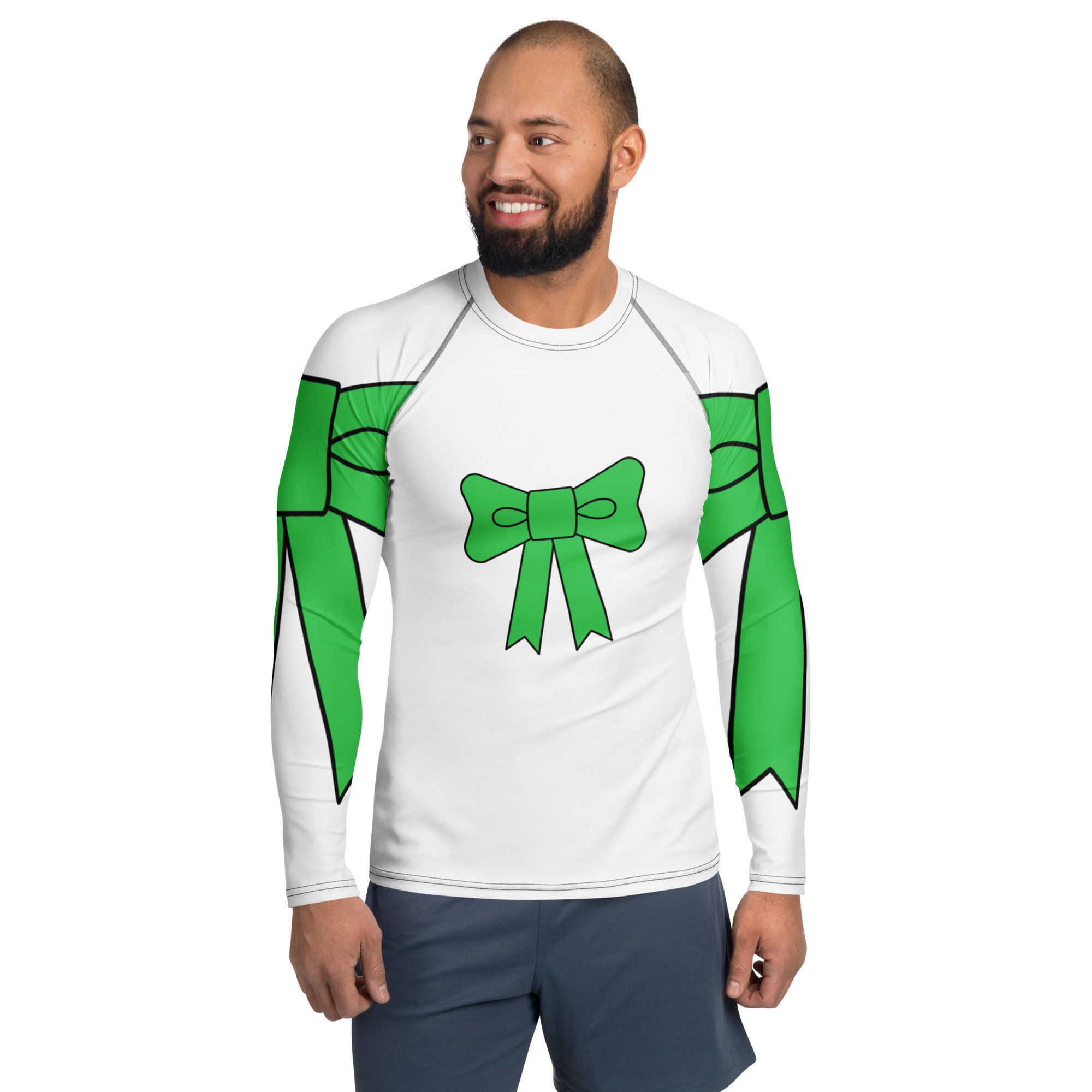Men's Rash Guard "Ribbon Charm" - Image 13