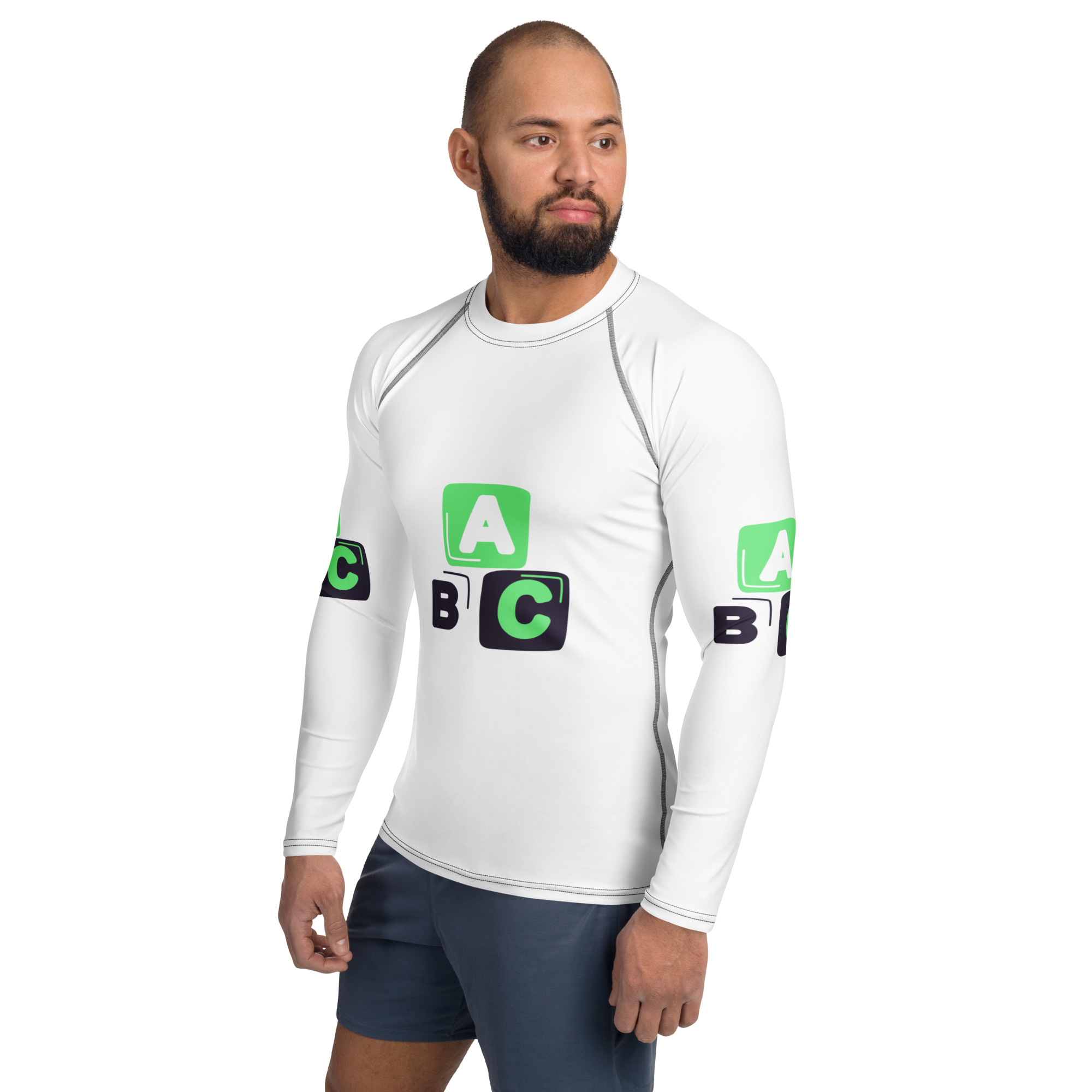 Men's Rash Guard "ABC" - Image 19