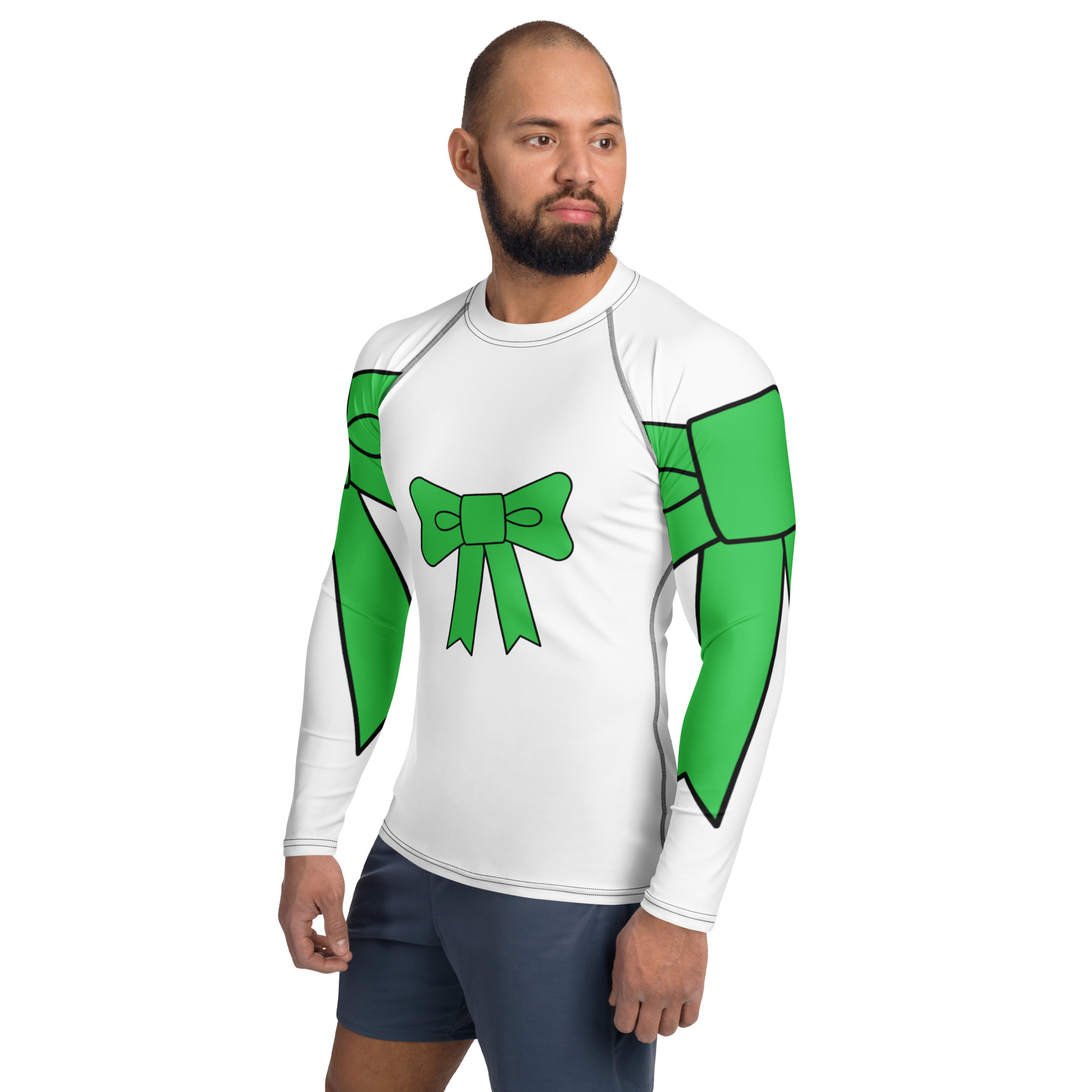 Men's Rash Guard "Ribbon Charm" - Image 15