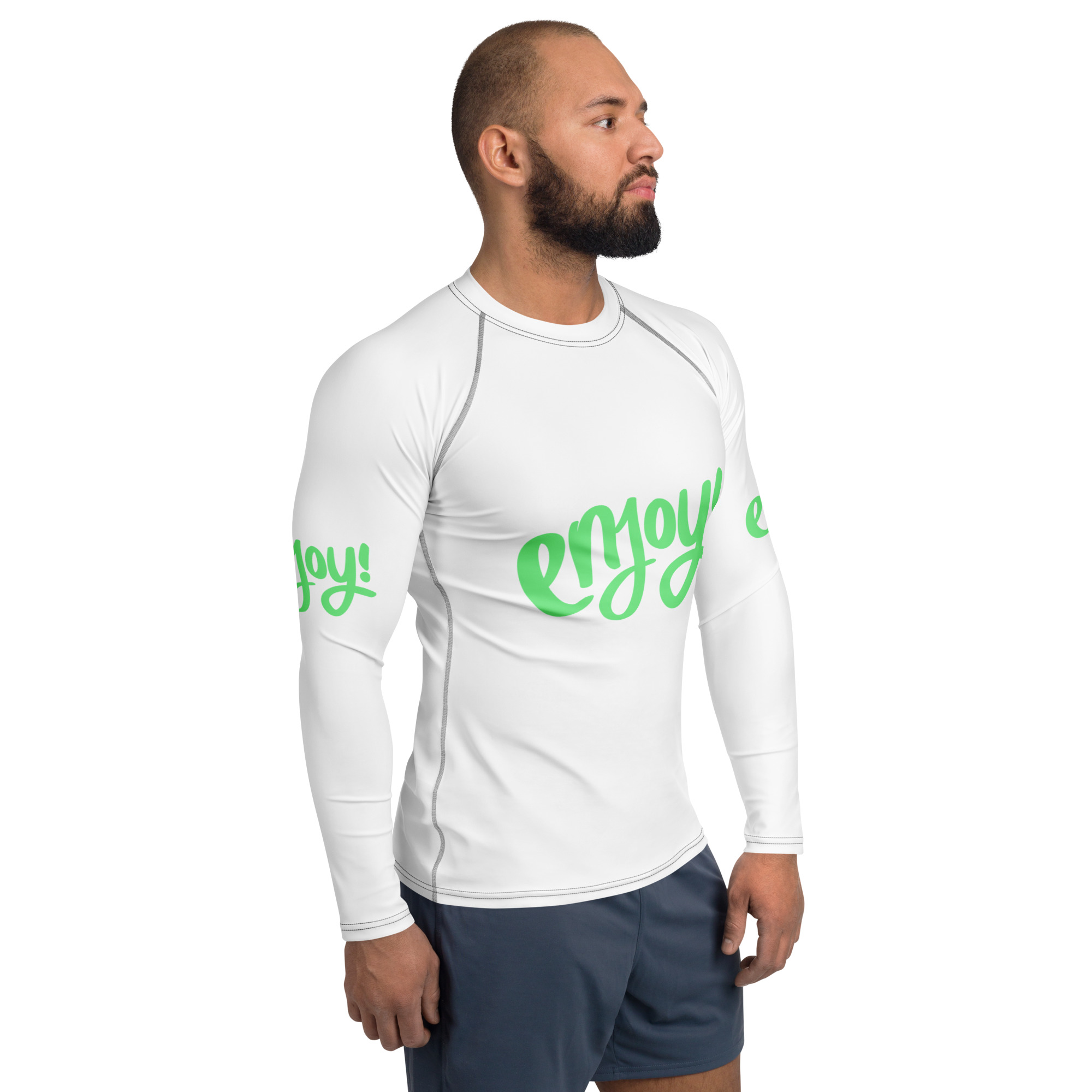 Men's Rash Guard "ENJOY!" - Image 14