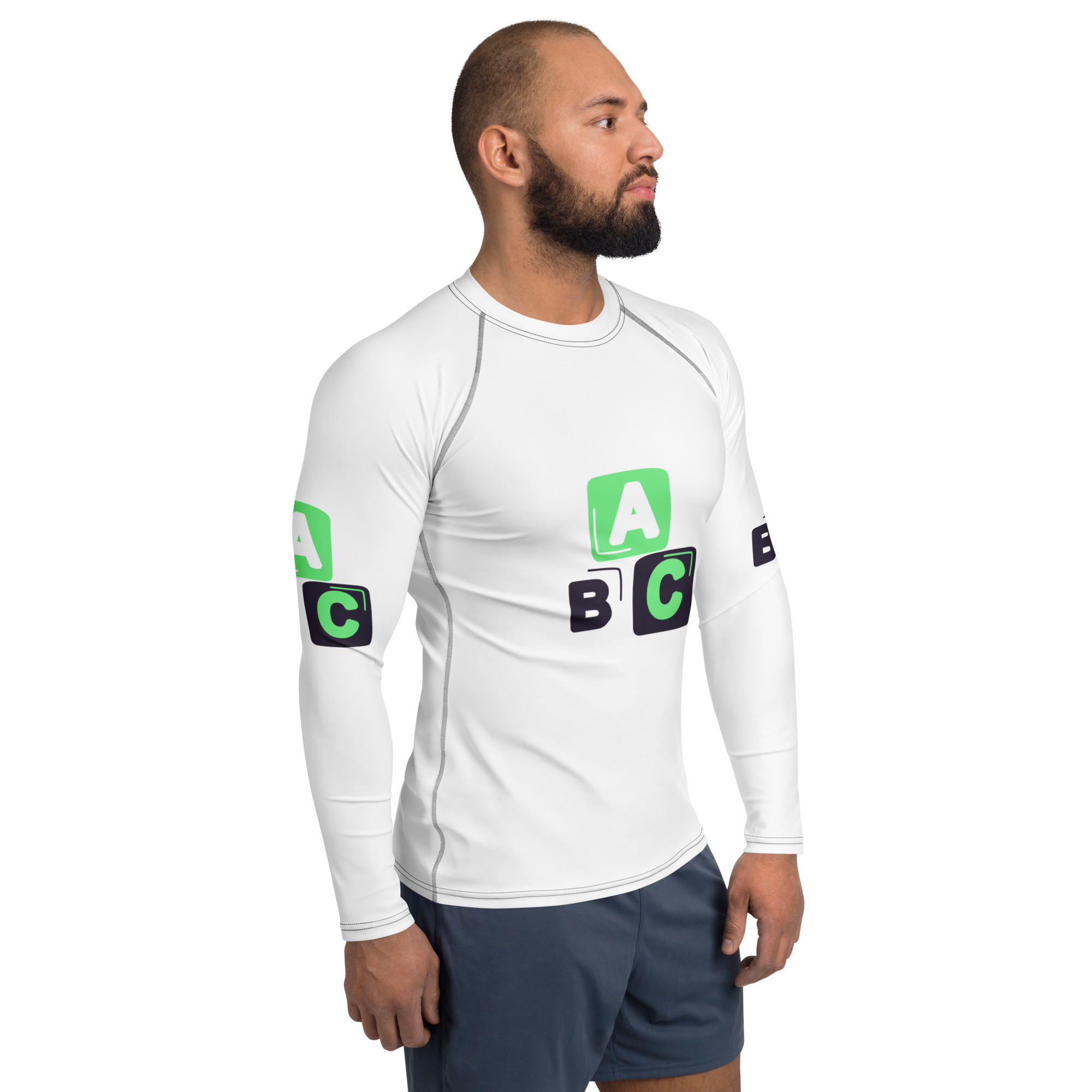 Men's Rash Guard "ABC" - Image 20