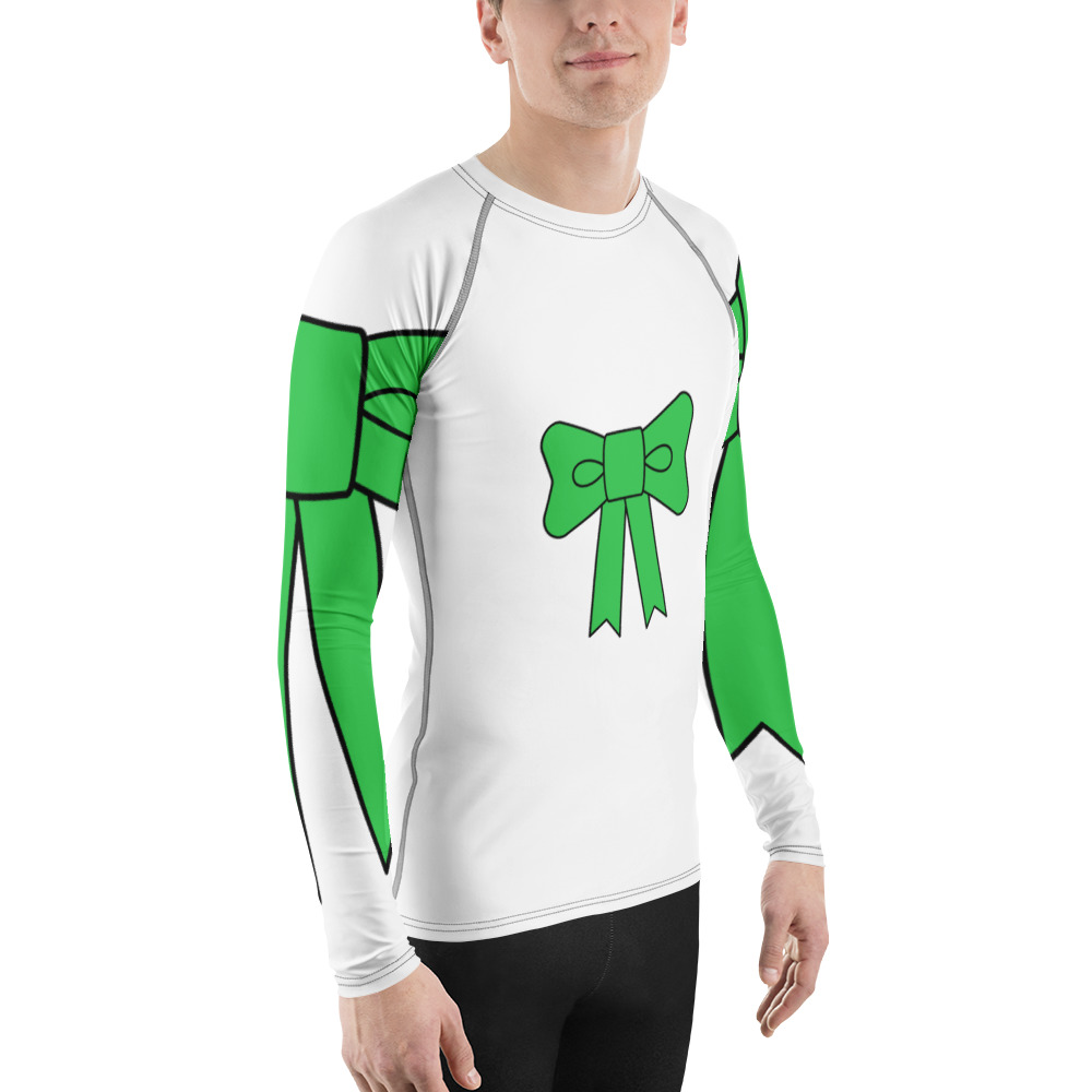 Men's Rash Guard "Ribbon Charm" - Image 12