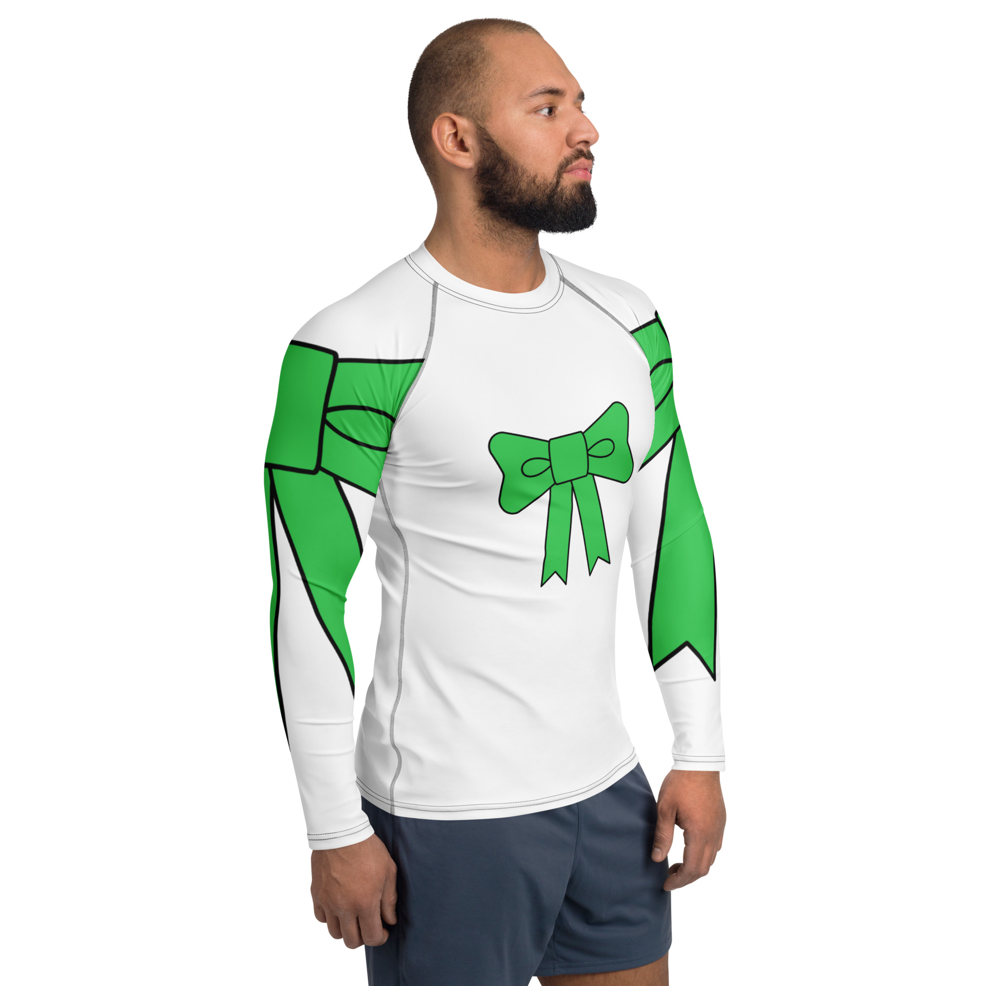 Men's Rash Guard "Ribbon Charm" - Image 16