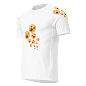 Alternative view of All-over print men’s rash guard "Shock Burst"