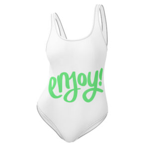 One-Piece Swimsuit "ENJOY!"