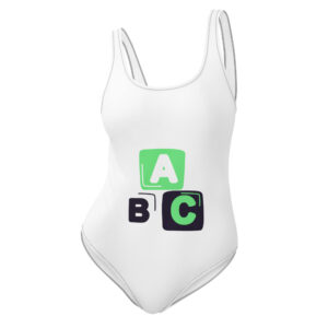One-Piece Swimsuit "ABC"