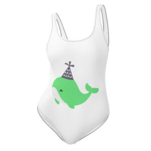 One-Piece Swimsuit "Party Whale"
