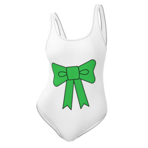 One-Piece Swimsuit "Ribbon Charm"