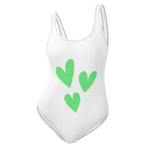 One-Piece Swimsuit "Love Burst"