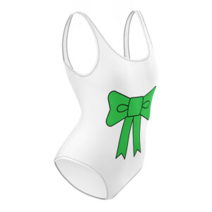 Alternative view of One-Piece Swimsuit "Ribbon Charm"