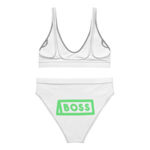 Alternative view of Recycled high-waisted bikini "BOSS"