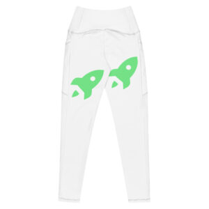 Alternative view of Leggings with pockets "Space Rush"