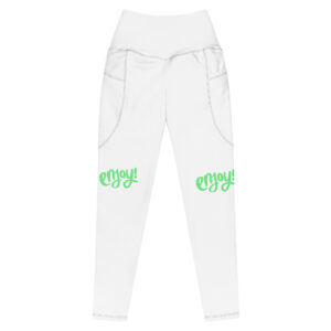 Leggings with pockets "ENJOY!"