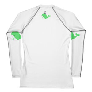 Alternative view of Women's Rash Guard "Party Whale"