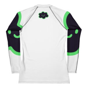 Alternative view of Women's Rash Guard "Happy Cloud"