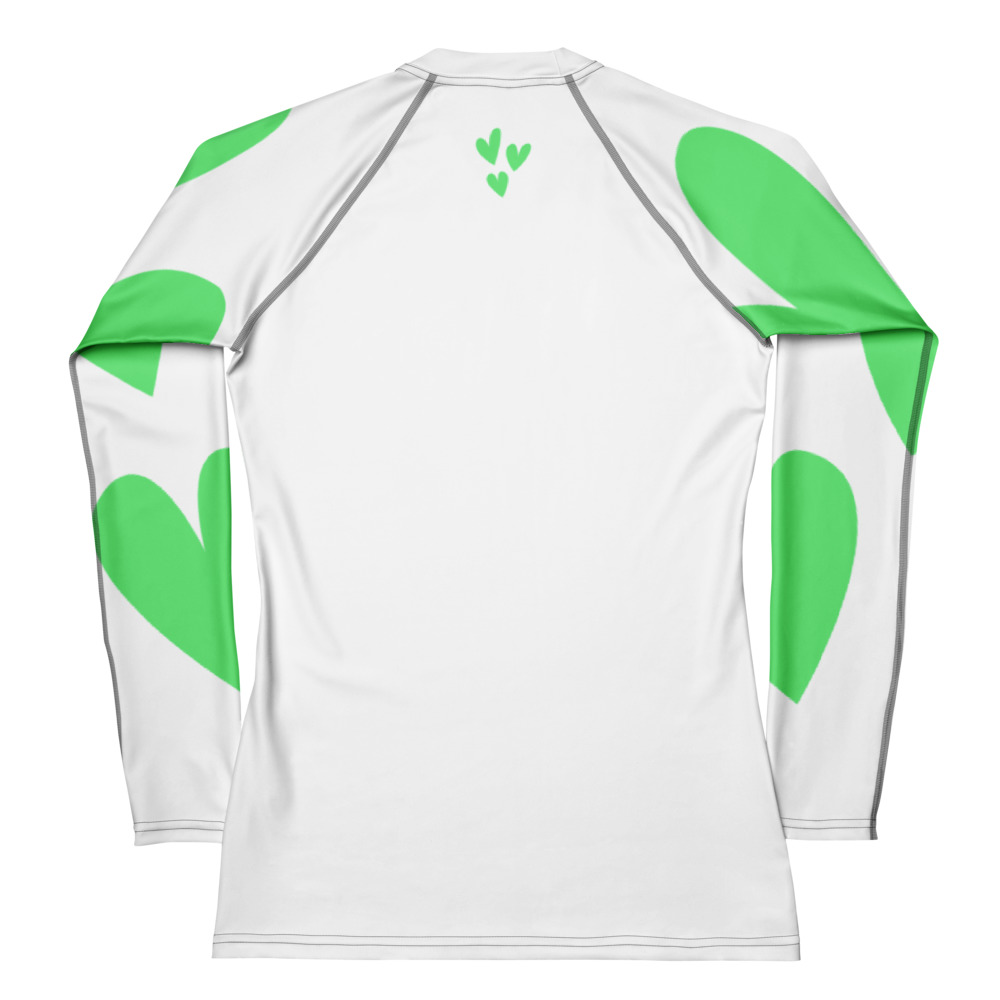 Women's Rash Guard "Love Burst" - Image 2