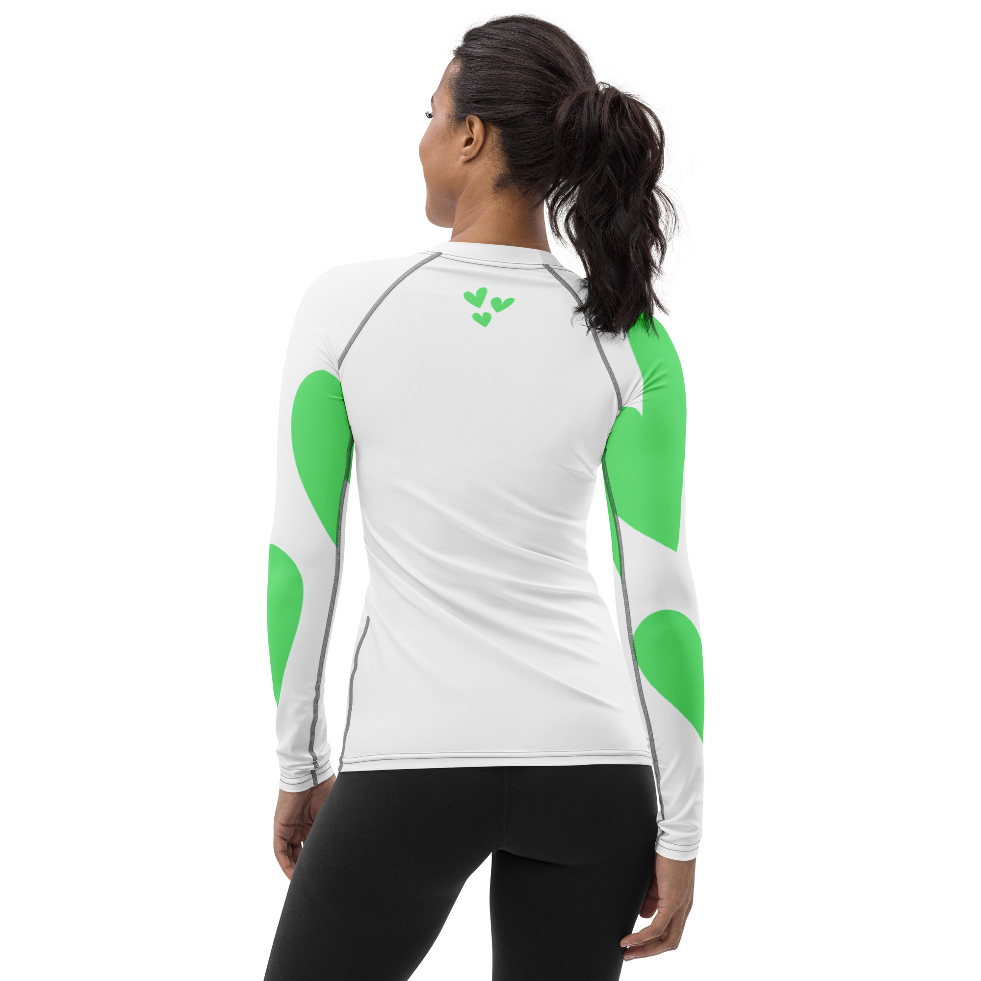 Women's Rash Guard "Love Burst" - Image 10