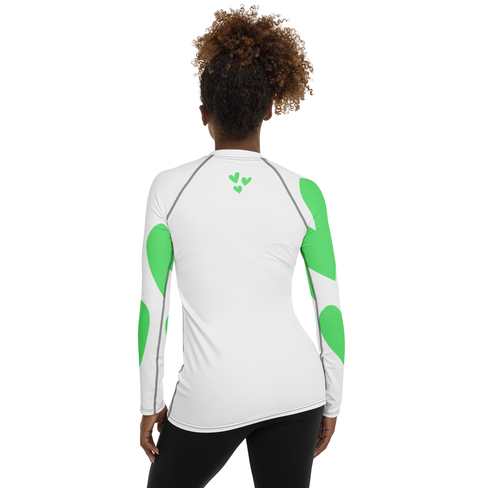 Women's Rash Guard "Love Burst" - Image 14