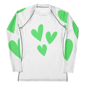 Women's Rash Guard "Love Burst"