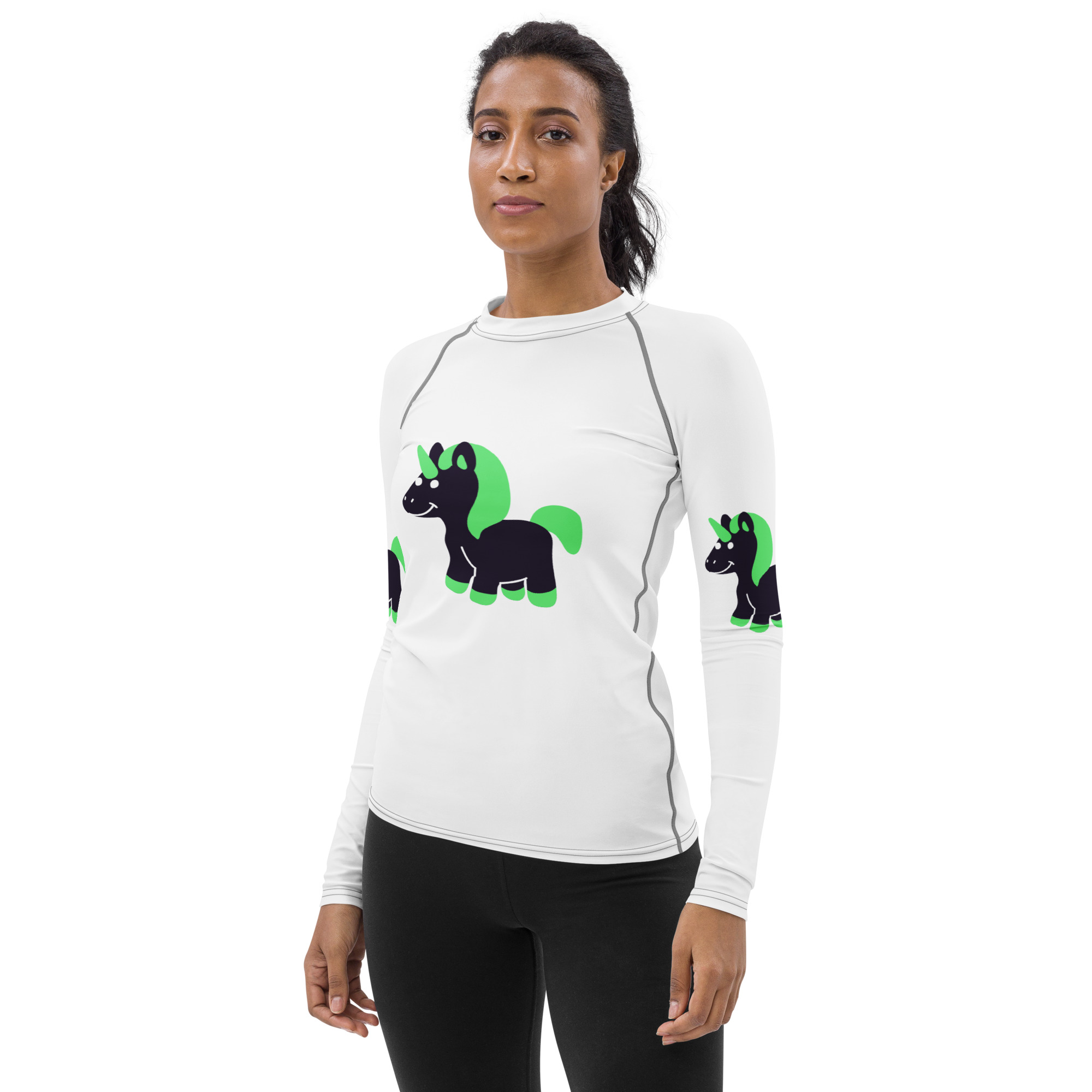 Women's Rash Guard "Cute Fantasy" - Image 11