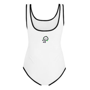 Alternative view of All-Over Print Youth Swimsuit "Cute Bot"