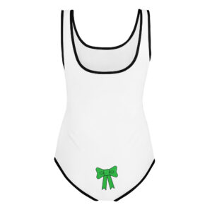 Alternative view of All-Over Print Youth Swimsuit "Ribbon Charm"