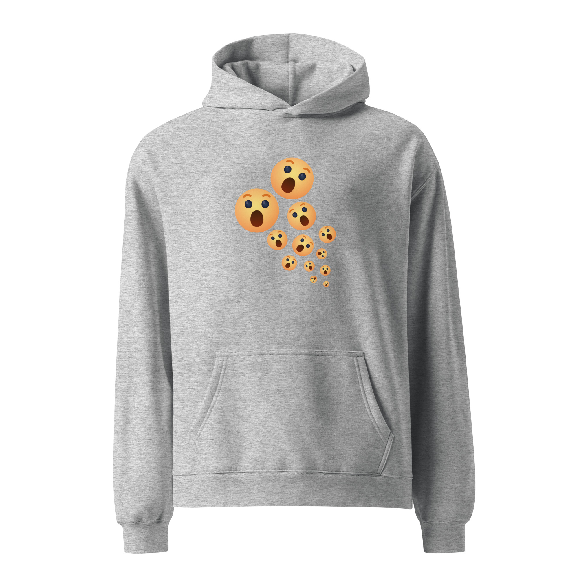 Unisex oversized hoodie "Shock Burst" - Image 8