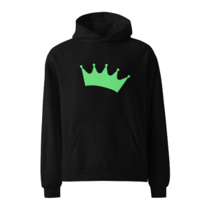 Unisex oversized hoodie "Crown"