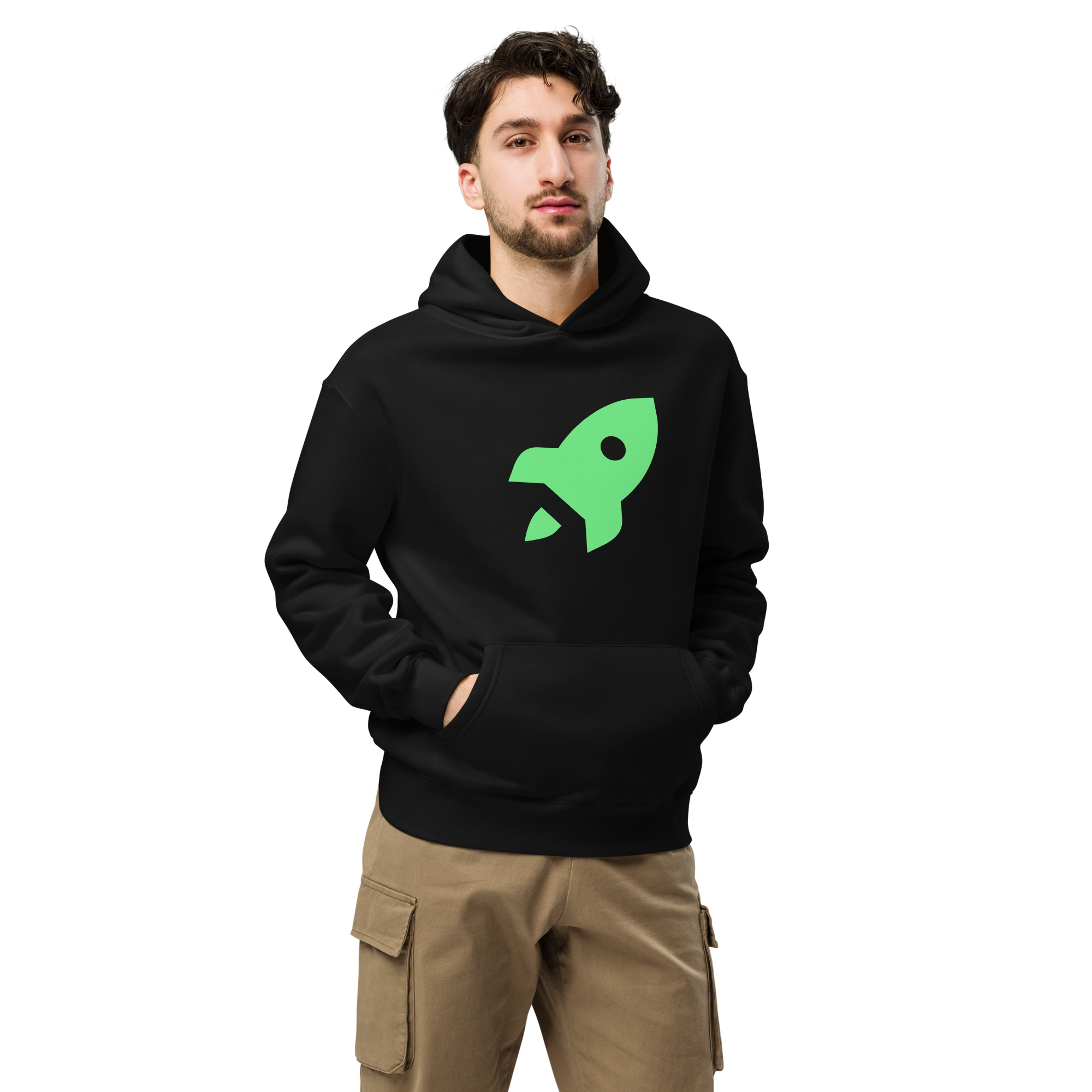 Unisex oversized hoodie "Space Rush" - Image 19