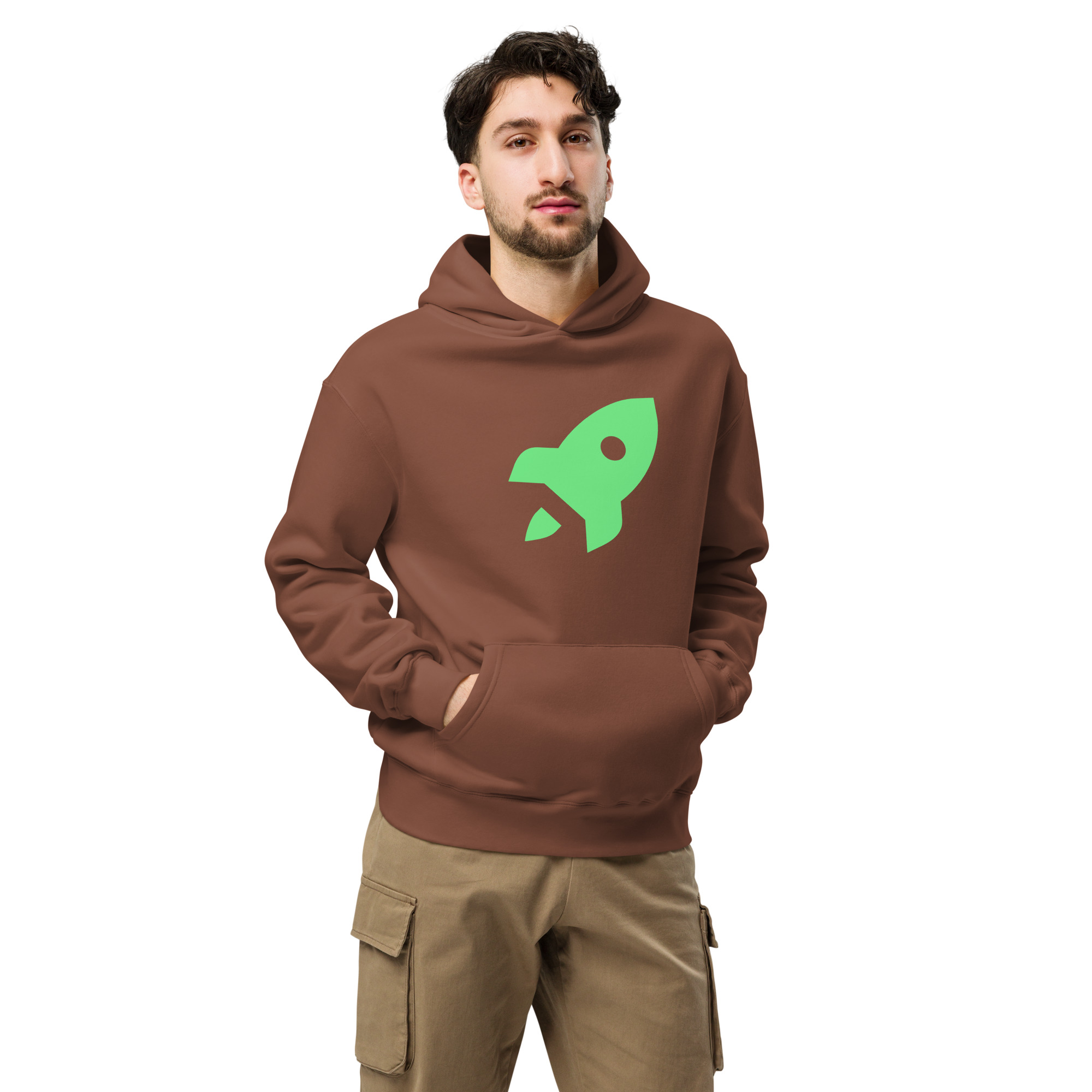 Unisex oversized hoodie "Space Rush" - Image 22