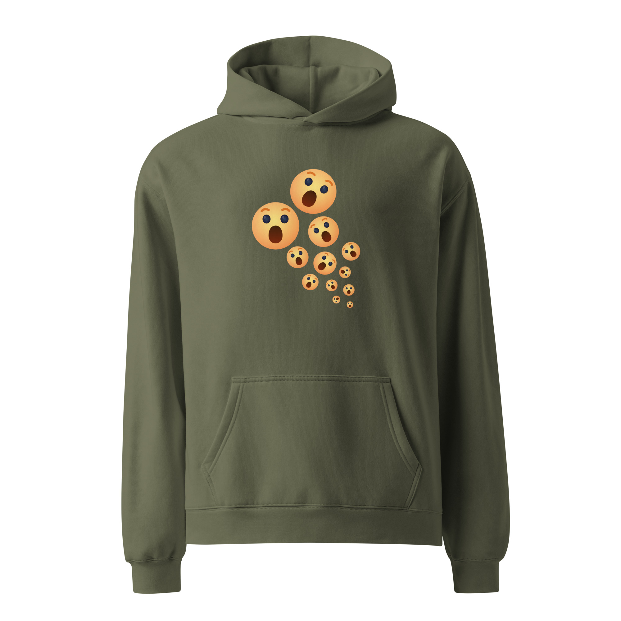 Unisex oversized hoodie "Shock Burst" - Image 6