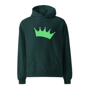 Alternative view of Unisex oversized hoodie "Crown"