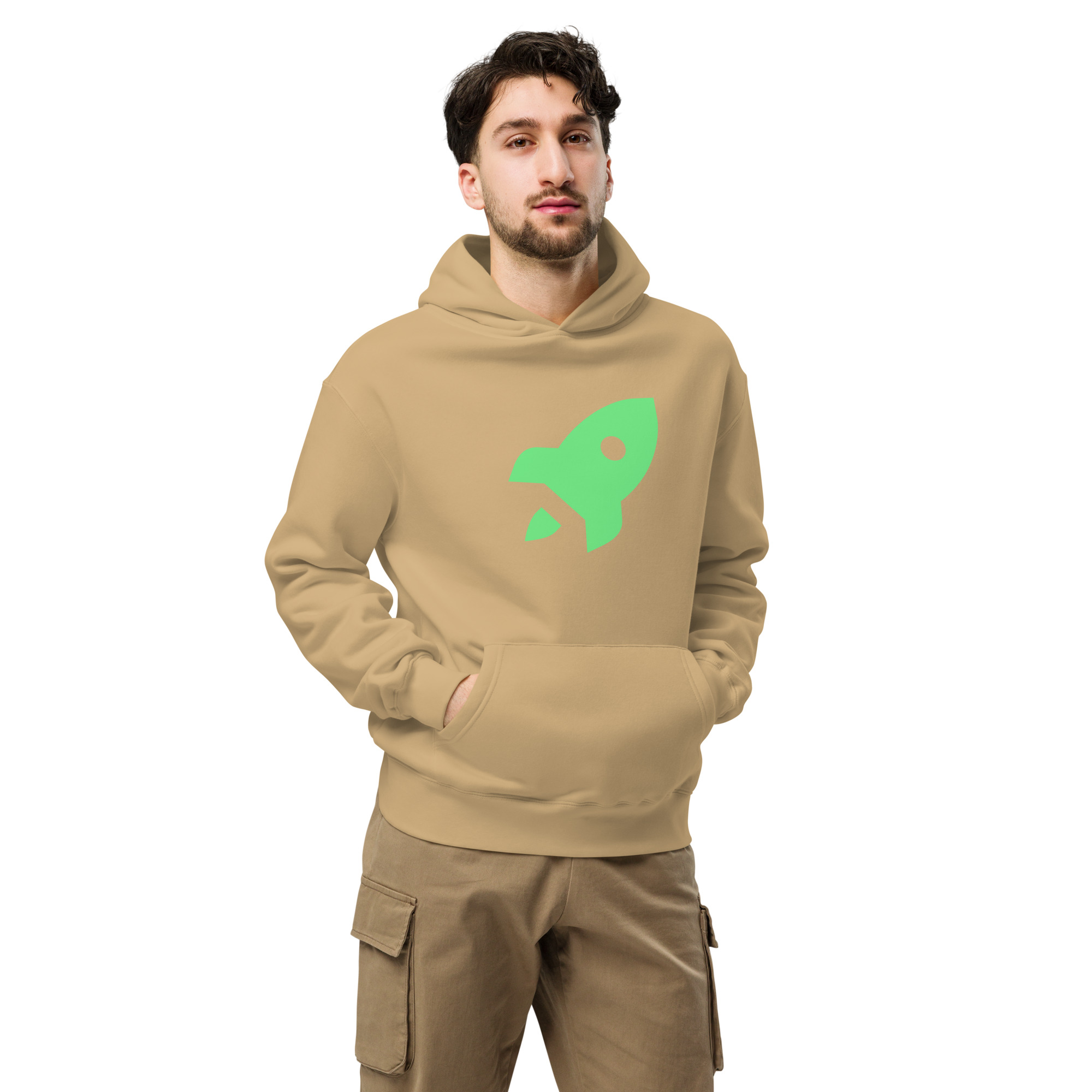 Unisex oversized hoodie "Space Rush" - Image 23
