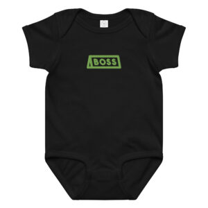 Baby jersey bodysuit "BOSS"