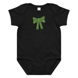 Baby jersey bodysuit "Ribbon Charm"