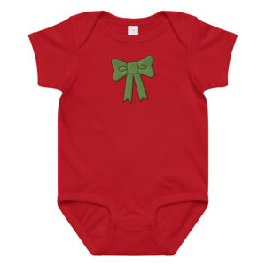 Alternative view of Baby jersey bodysuit "Ribbon Charm"