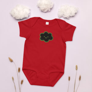 Baby jersey bodysuit "Happy Cloud"