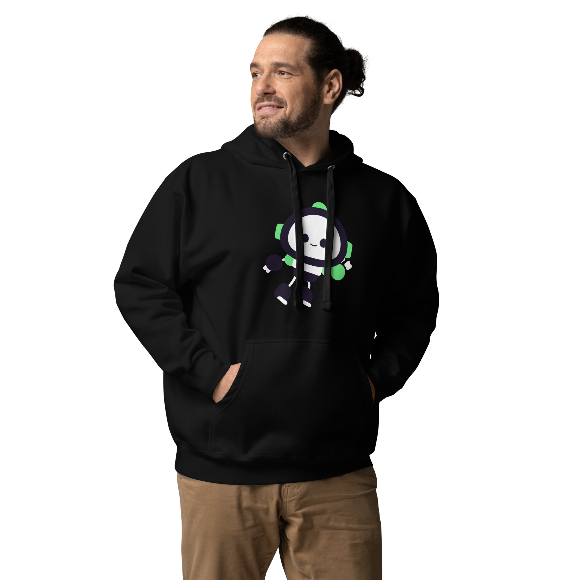 Unisex Hoodie "Cute Bot" - Image 13