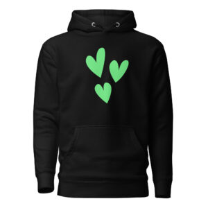Alternative view of Unisex Hoodie "Love Burst"